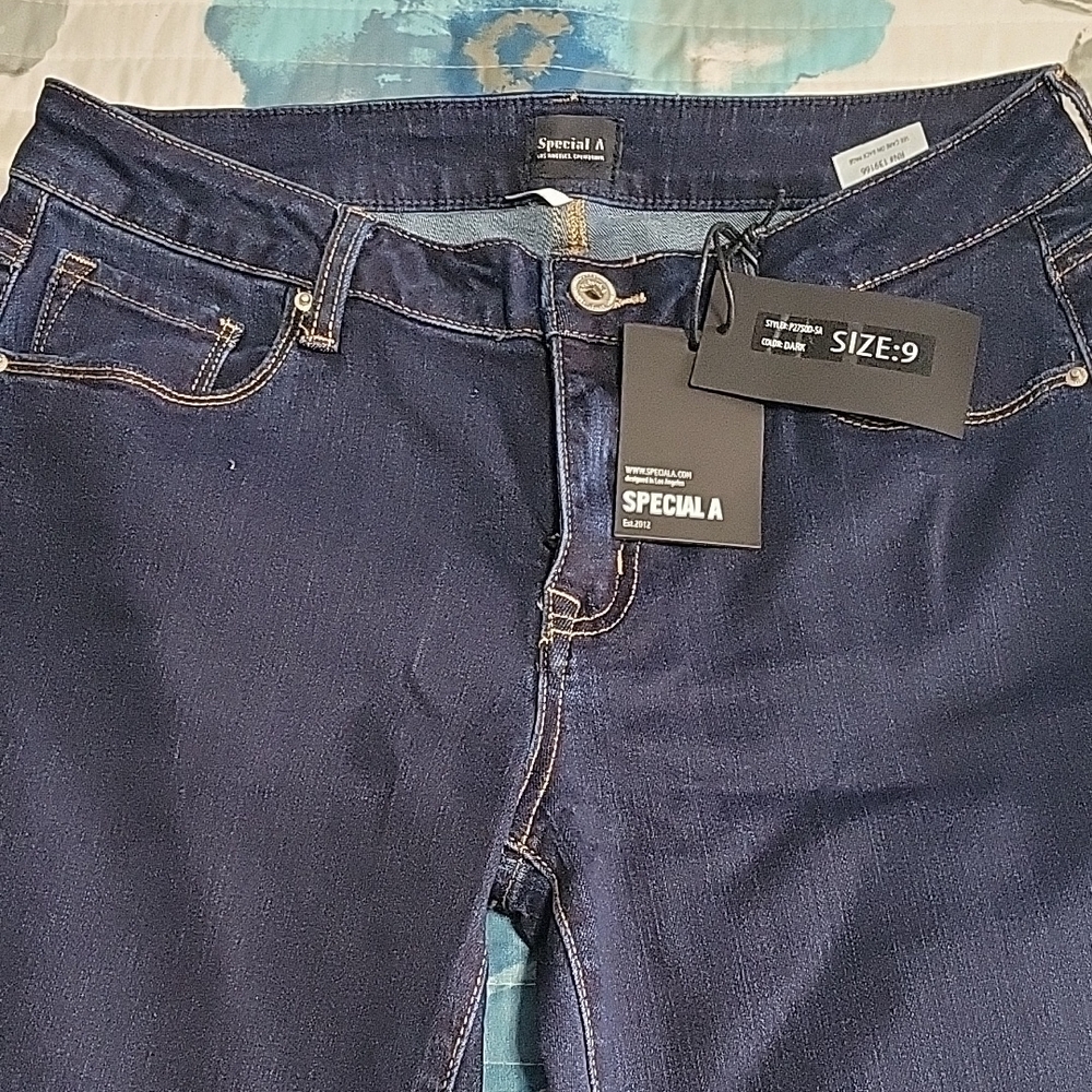 Special A women's size 9 flare jeans NWT